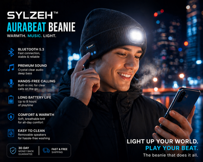 Sylzeh™ AuraBeat Beanie